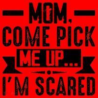 Mom Come Pick Me Up I'm Scared Funny Santa Hat thumb 1