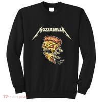 Mozzarella Creeping Pizza Foodie Chef Baker Cook Heavy Sweatshirt thumb 0