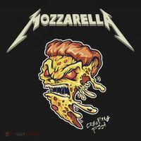 Mozzarella Creeping Pizza Foodie Chef Baker Cook Heavy Women's Hoodie thumb 2