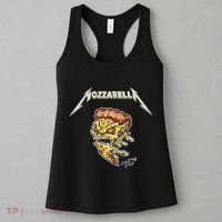 Mozzarella Creeping Pizza Foodie Chef Baker Cook Heavy Women's Tank Top thumb 3