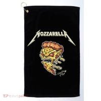 Mozzarella Creeping Pizza Foodie Chef Baker Cook Heavy Golf Towel thumb 0