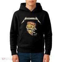Mozzarella Creeping Pizza Foodie Chef Baker Cook Heavy Kids Hoodie thumb 4