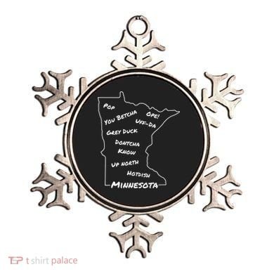 Minnesota Common Phrase Funny Midwestern Design Ornament