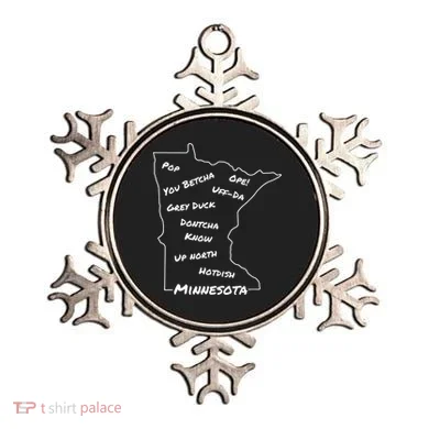 Minnesota Common Phrase Funny Midwestern Design Ornament