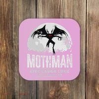 Mothman Cryptid Point Pleasant cryptozoology Halloween Coaster thumb 0