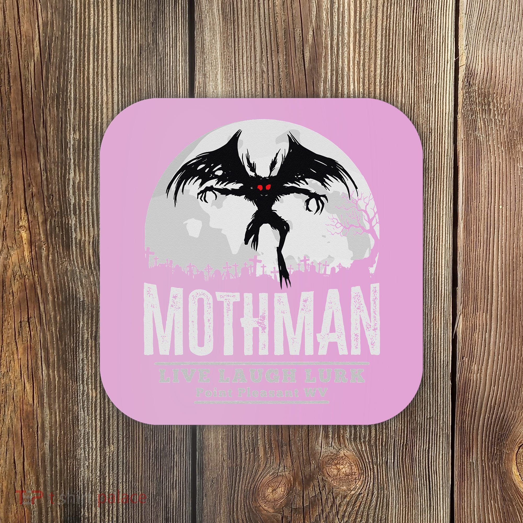 Mothman Cryptid Point Pleasant cryptozoology Halloween Coaster