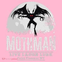 Mothman Cryptid Point Pleasant cryptozoology Halloween Coaster thumb 2