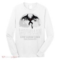 Mothman Cryptid Point Pleasant cryptozoology Halloween Long Sleeve Shirt thumb 0