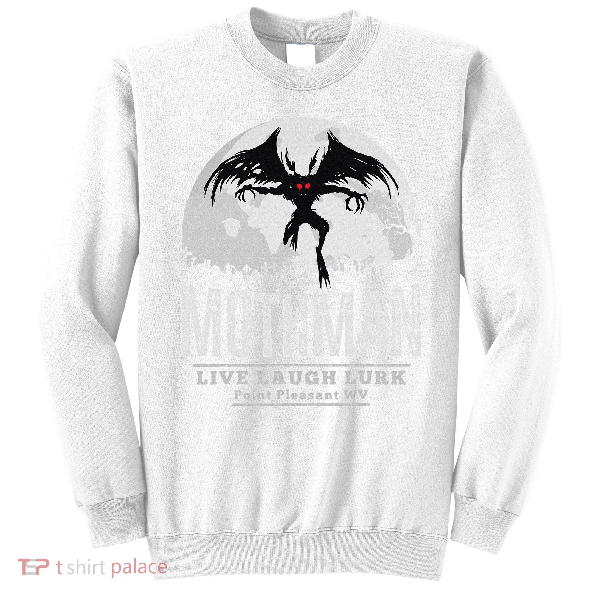 Mothman Cryptid Point Pleasant cryptozoology Halloween Sweatshirt