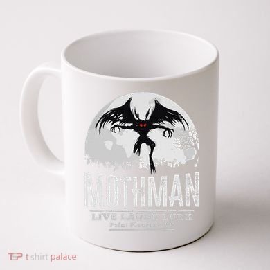 Mothman Cryptid Point Pleasant cryptozoology Halloween Coffee Mug