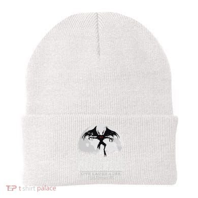 Mothman Cryptid Point Pleasant cryptozoology Halloween Beanie