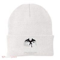 Mothman Cryptid Point Pleasant cryptozoology Halloween Beanie thumb 0