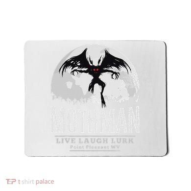 Mothman Cryptid Point Pleasant cryptozoology Halloween Mousepad