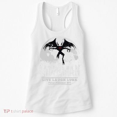 Mothman Cryptid Point Pleasant cryptozoology Halloween Women's Tank Top