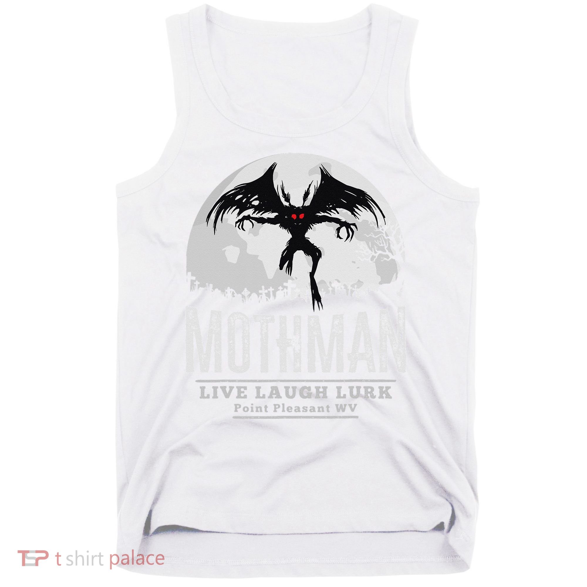 Mothman Cryptid Point Pleasant cryptozoology Halloween Tank Top