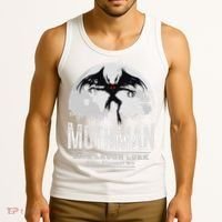 Mothman Cryptid Point Pleasant cryptozoology Halloween Tank Top thumb 3