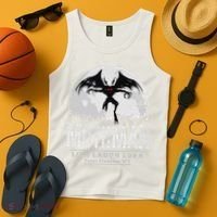 Mothman Cryptid Point Pleasant cryptozoology Halloween Tank Top thumb 4