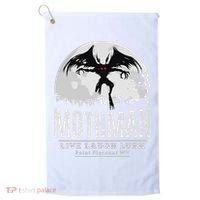 Mothman Cryptid Point Pleasant cryptozoology Halloween Golf Towel thumb 0