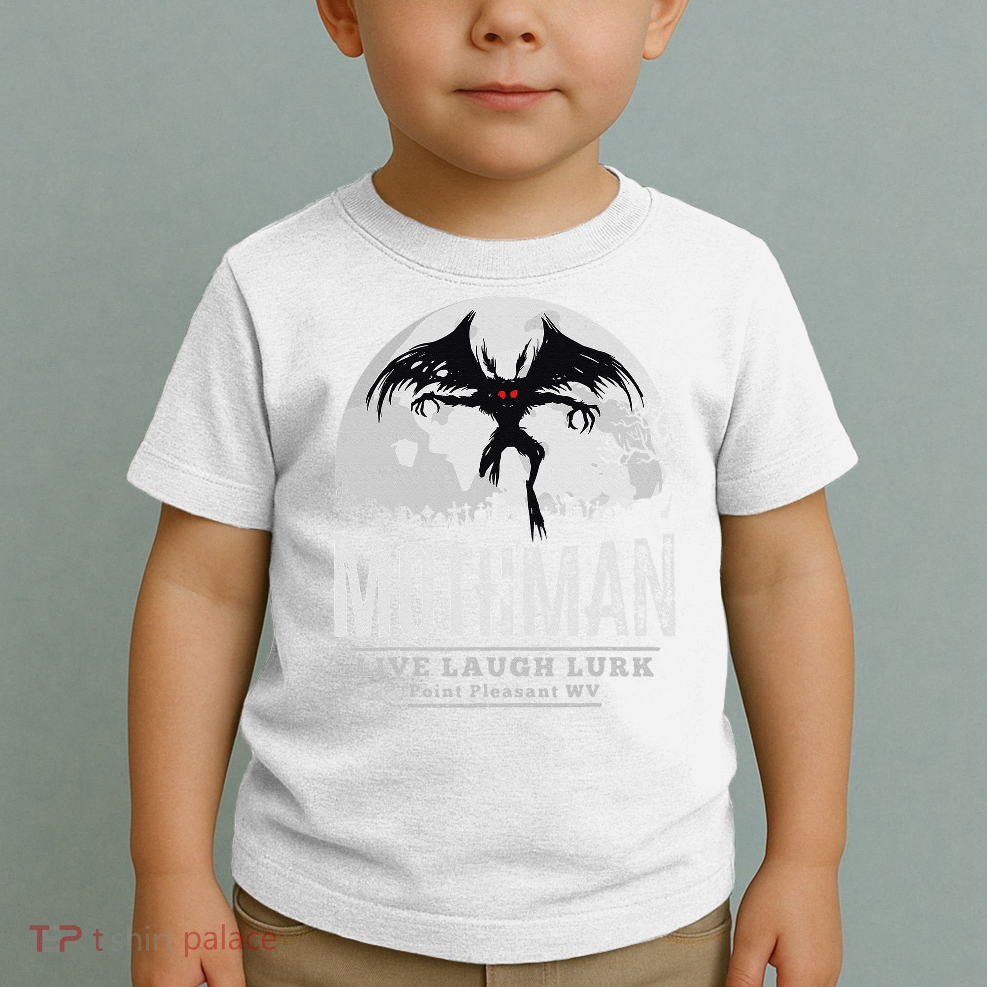 Mothman Cryptid Point Pleasant cryptozoology Halloween Toddler T-Shirt