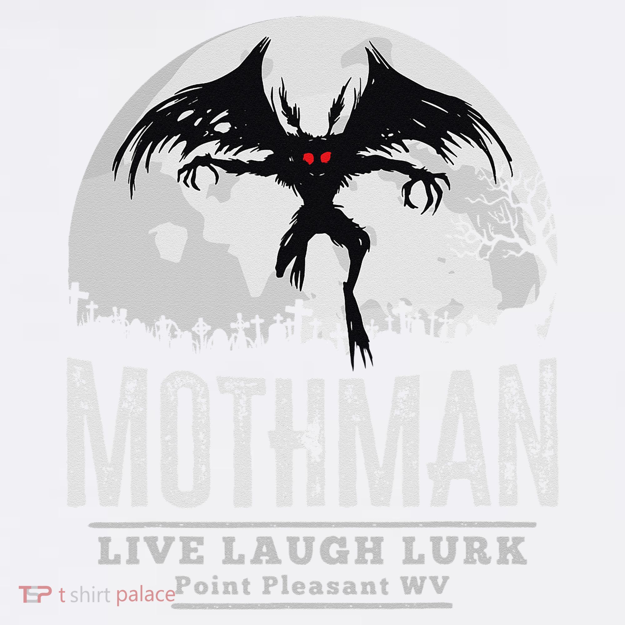 Mothman Cryptid Point Pleasant cryptozoology Halloween Visor