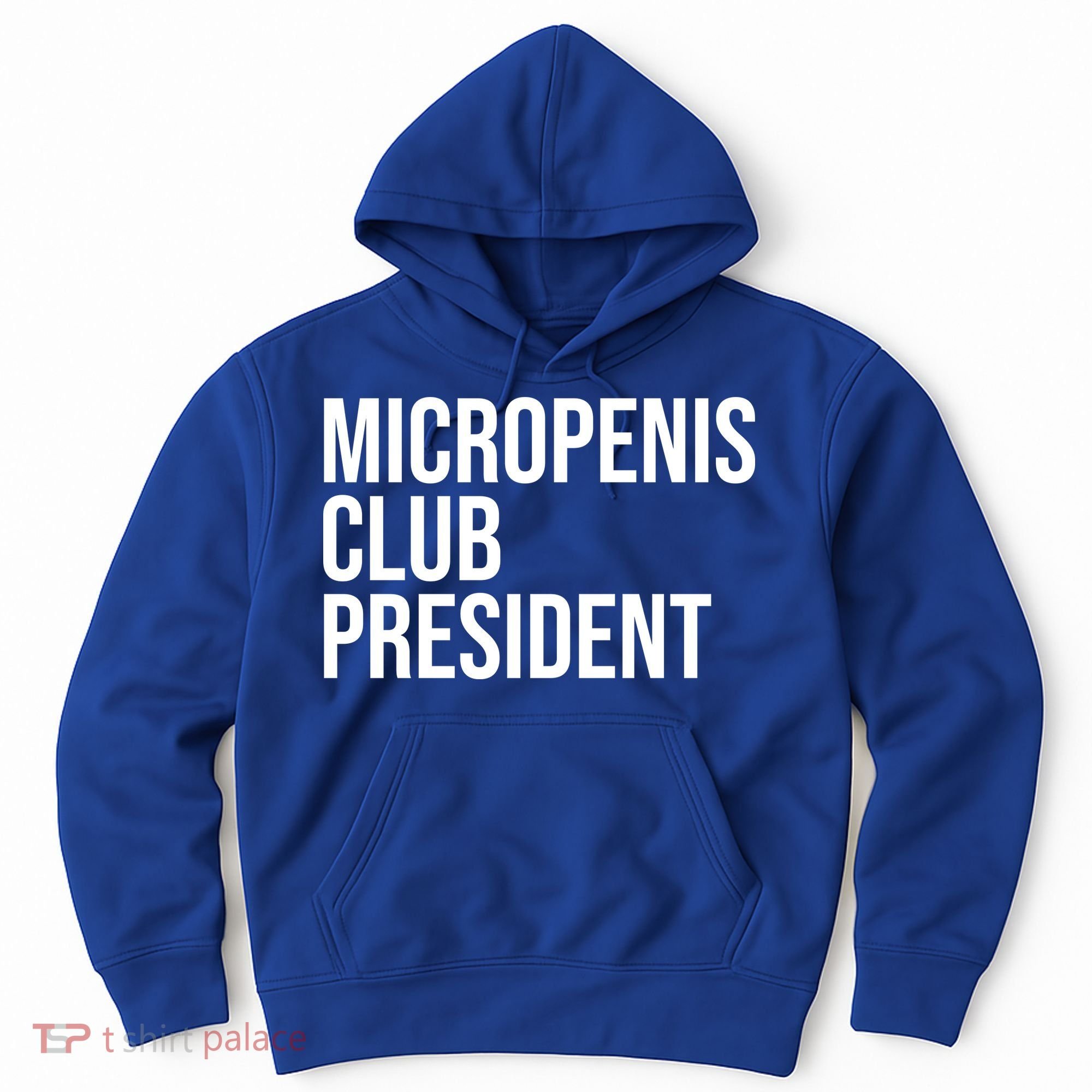 Micropenis Club President Funny Meme Sarcastic Stupid Cringe Hoodie
