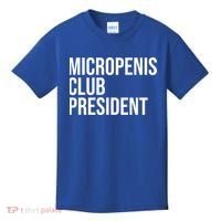 Micropenis Club President Funny Meme Sarcastic Stupid Cringe Kids T-Shirt thumb 0
