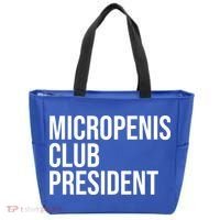 Micropenis Club President Funny Meme Sarcastic Stupid Cringe Tote Bag thumb 0