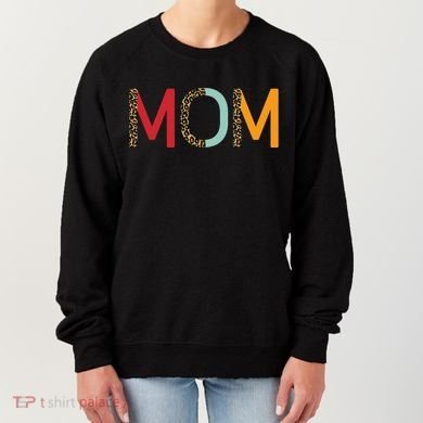 Mom Cheetah Print Cute Gift Women's Sweatshirt