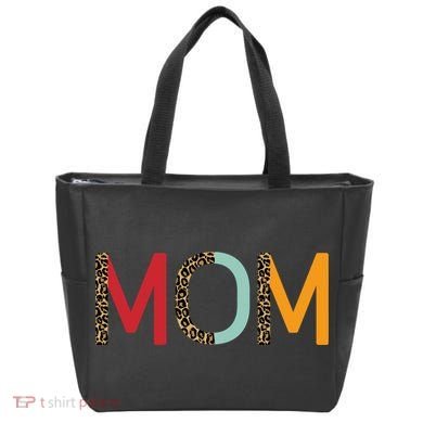 Mom Cheetah Print Cute Gift Tote Bag
