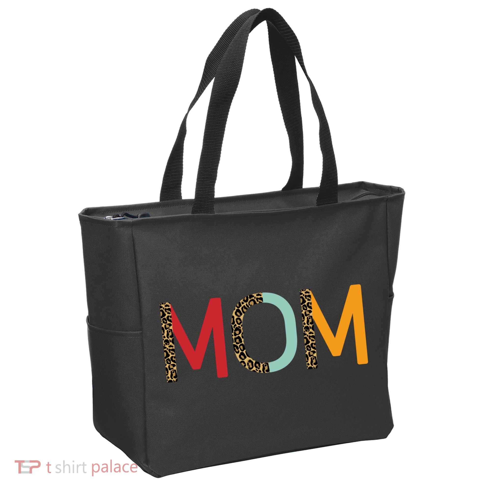 Mom Cheetah Print Cute Gift Tote Bag