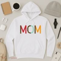 Mom Cheetah Print Cute Gift Hoodie thumb 3