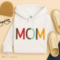 Mom Cheetah Print Cute Gift Hoodie thumb 4