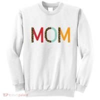Mom Cheetah Print Cute Gift Sweatshirt thumb 0
