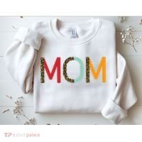 Mom Cheetah Print Cute Gift Sweatshirt thumb 2