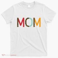 Mom Cheetah Print Cute Gift T-Shirt thumb 0