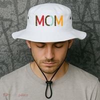 Mom Cheetah Print Cute Gift Bucket Hat thumb 2