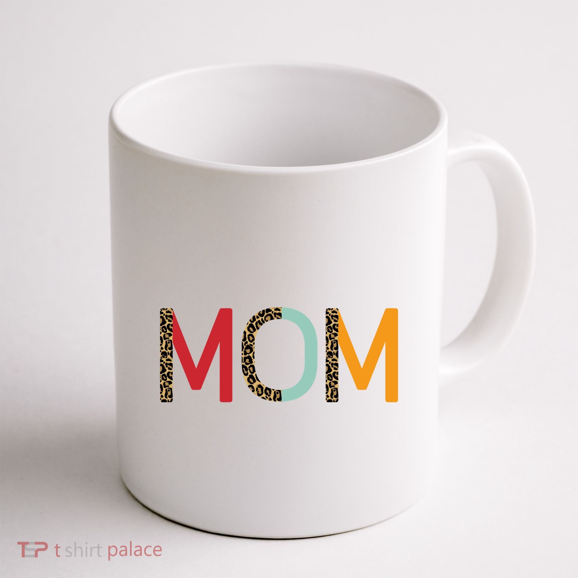 Mom Cheetah Print Cute Gift Coffee Mug