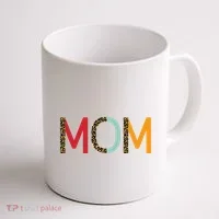 Mom Cheetah Print Cute Gift Coffee Mug thumb 1