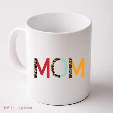 Mom Cheetah Print Cute Gift Coffee Mug
