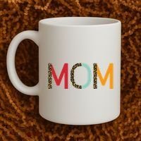 Mom Cheetah Print Cute Gift Coffee Mug thumb 2