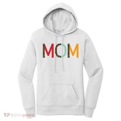 Mom Cheetah Print Cute Gift Women's Hoodie