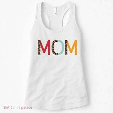 Mom Cheetah Print Cute Gift Women's Tank Top