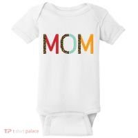 Mom Cheetah Print Cute Gift Baby Bodysuit thumb 0