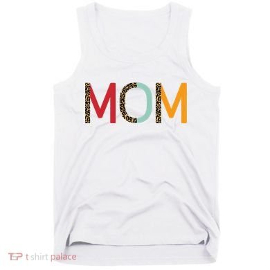 Mom Cheetah Print Cute Gift Tank Top