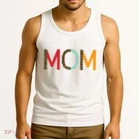 Mom Cheetah Print Cute Gift Tank Top thumb 3