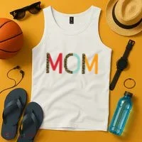 Mom Cheetah Print Cute Gift Tank Top thumb 4