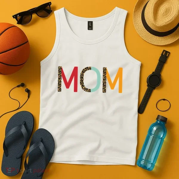 Mom Cheetah Print Cute Gift Tank Top