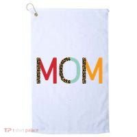 Mom Cheetah Print Cute Gift Golf Towel thumb 0