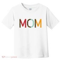 Mom Cheetah Print Cute Gift Toddler T-Shirt thumb 0