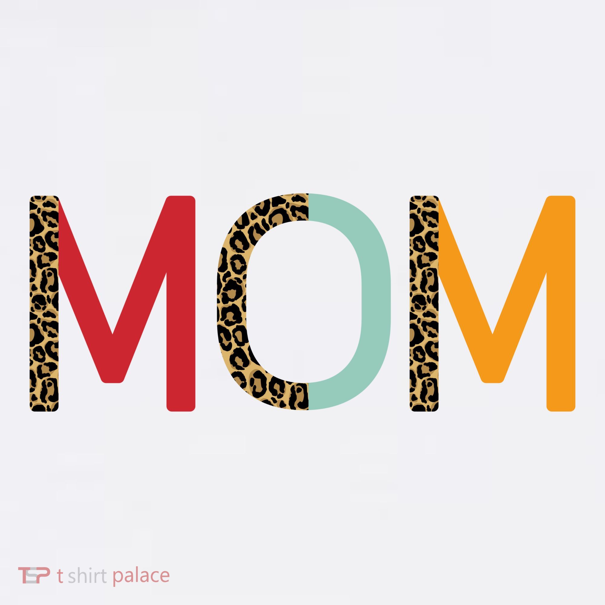 Mom Cheetah Print Cute Gift Toddler T-Shirt
